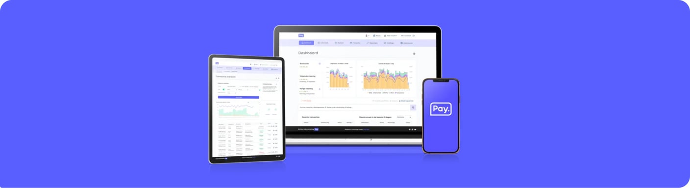 Pay dashboard voor rapporten en inzichten